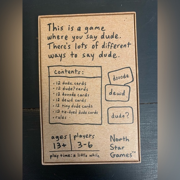 Dude Card Game - Picture 2 of 5